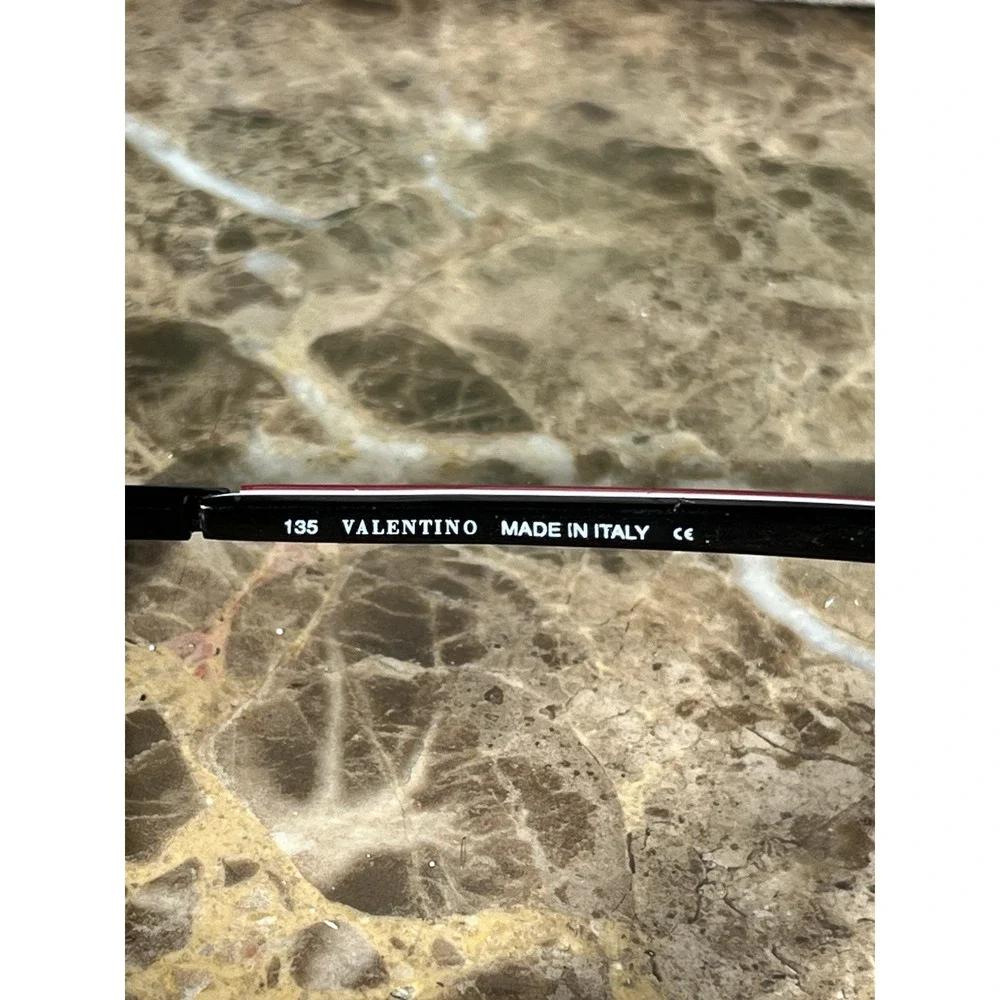 Valentino 0Q04 Black/Red  Eyeglasses 50[]15-135 5430 Frame Only